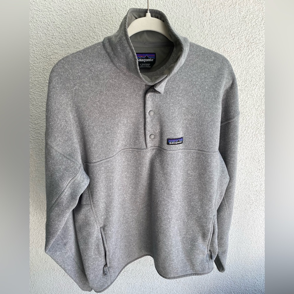Patagonia snap pullover sweater